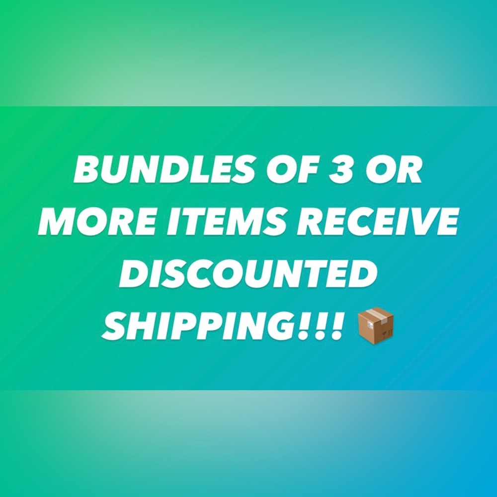 BUNDLE SHIPPING DEAL!!!